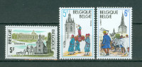 Belgija 1979 arhitektura običaji serija MNH**
