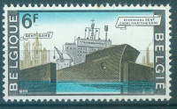 BELGIJA , LUKA, ČISTA ZNAMKA, 1970, DEAN 1953
