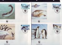 BRITANSKI ANTARKTIČNI TERITORIJ - WWF - PINGVINI - (msmk)