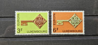 CEPT, Evropa - Luxembourg 1968 - Mi 771/772 - serija, čiste (Rafl01)