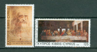 Ciper grški 1981 Leonardo da Vinci serija MNH**