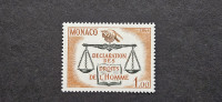človekove pravice - Monako 1964 - Mi 792 - čista znamka (Rafl01)