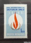 človekove pravice - Romunija 1968 - Mi 2674 - čista znamka (Rafl01)