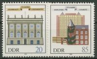 DDR 1985 BERLIN ARHITEKTURA ZGRADBE ** Mi 2980/2981 ** serija (18)
