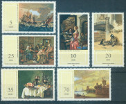 DDR, SLIKARSTVO-UMETNOST, ČISTE ZNAMKE  , 1982,DEAN 1953