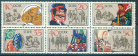 DDR, SORALESOVA FOLKLORA, ČISTE ZNAMKE  , 1982,DEAN 1953