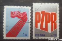 delavska stranka - Poljska 1975 - Mi 2419/2420 - žigosane (Rafl01)