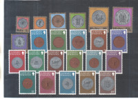 DENAR NA ZNAMKAH - Anglija, Malta, nežigosano** - (msmk)