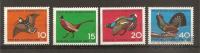 Deutsche Bundespost –- kompletna serija na temo fauna - ptice