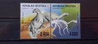 dinozavri - Hrvaška 1994 - Mi 268/269 - serija, čiste (Rafl01)
