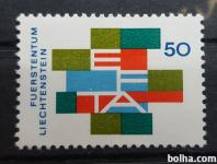 EFTA - Liechtenstein 1967 - Mi 481 - čista znamka (Rafl01)