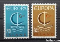 Evropa, CEPT - Islandija 1966 - Mi 404/405 - serija, čiste (Rafl01)