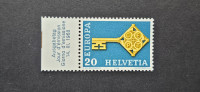 Evropa, CEPT - Švica 1968 - Mi 871 - čista znamka (Rafl01)