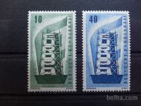 Evropa - Nemčija 1956 - Mi 241/242 - serija, čiste (Rafl01)