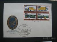 FDC - poštni transport - DDR 1978 - Mi 2299/2302 (Rafl01)