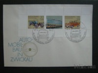 FDC - tovarna avtomobilov Zwickau - DDR 1979 - Mi 2412/2413 (Rafl01)