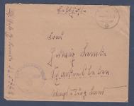 Feldpost - nemška vojna pošta, pismo z vsebino