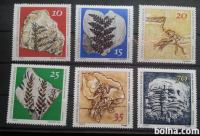 fosili, okamnine - DDR 1973 - MI 1822/1827 - serija, čiste (Rafl01)
