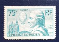 Francija 1936, letalci, baloni, Jean-François Pilâtre de Rozier