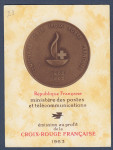Francija 1963 - zvezčič Rdeči križ