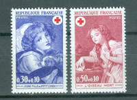 Francija 1971 Rdeči križ serija MNH**