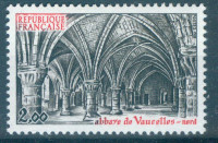 FRANCIJA, ČISTE ZNAMKE OPATIJA  VALENCIJA 1981,DEAN 1953