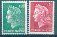 FRANCIJA, ČISTE ZNAMKE,REDNE, 1969,DEAN 1953