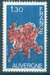 FRANCIJA, ČISTE ZNAMKE,REGIJA AUVERGNE 1975, DEAN 1953