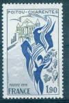 FRANCIJA, ČISTE ZNAMKE,REGIJA POITOU-CHARENTES,1975, DEAN 1953