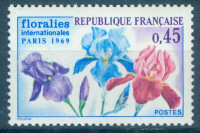 FRANCIJA, ČISTE ZNAMKE, ROŽE 1969,DEAN 1953