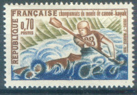 FRANCIJA, ČISTE ZNAMKE,SPORT 1969,DEAN 1953