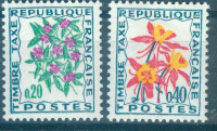 FRANCIJA, ČISTE ZNAMKE, TAXENE 1971,DEAN 1953