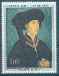 FRANCIJA, ČISTE ZNAMKE,UMETNOST 1969,DEAN 1953