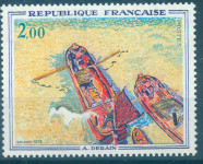 FRANCIJA, ČISTE ZNAMKE,UMETNOST 1972,DEAN 1953