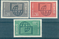 FRANCIJA, ČISTE ZNAMKE,UNESCO 1966,DEAN 1953