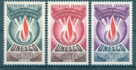 FRANCIJA, ČISTE ZNAMKE,UNESCO 1969,DEAN 1953