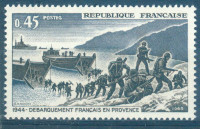 FRANCIJA, ČISTE ZNAMKE,VOJAŠKA OPERACIJA 1969,DEAN 1953