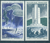 FRANCIJA, ČISTE ZNAMKE,VOJNA 1969,DEAN 1953