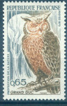 FRANCIJA, ČISTE ZNAMKE,ZAŠČITA NARAVE 1972,DEAN 1953