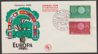 FRANCIJA - EVROPA CEPT - FDC - 1960