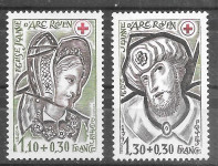 FRANCIJA RDEČI KRIŽ SERIJA ČISTA - PGROSELJ