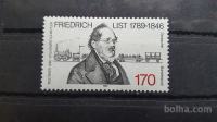 Friedrich List - Nemčija 1989 - Mi 1429 - čista znamka (Rafl01)