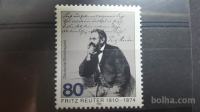 Fritz Reuter - Nemčija 1985 - Mi 1263 - čista znamka (Rafl01)