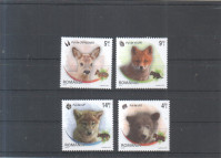 GOZDNE ŽIVALI - Romunija 2012, nežigosano** - (msmk)