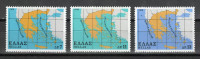 GRČIJA 1978 ZEMLJEVID GEOGRAFIJA ** Mi 1344/1346 ** serija (110)