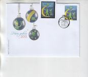 HRVAŠKA - NOVO LETO - MI. 1067** + fdc - (msmk)