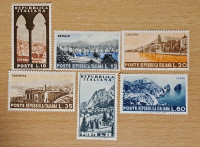 Italija 1953, celotna serija, mesta