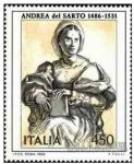ITALIJA 1986 - Andrea Sarto nežigosana znamka