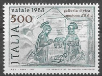 ITALIJA BOŽIČ ČISTA ZNAMKA  -  PGROSELJ