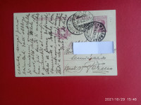 Italijanska dopisnica,žig Macerata,Fermo